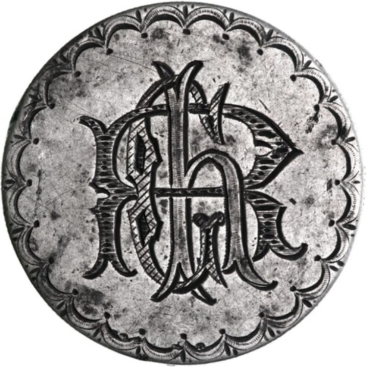 1881年（P）モルガン銀貨 1ドル硬貨 良質 FN ラブトークン 写真参照 E351