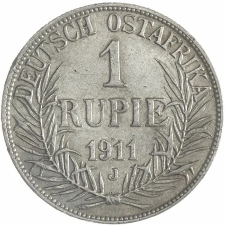 1911年ドイツ銀貨ルピー 1911 J SS、クラッツァー