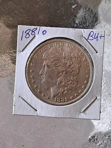 1881年 スティーブ・アイビー・コレクションの 1 ドルモルガン銀貨 Gem BU+｜WORLD RESOURCE【KING店】