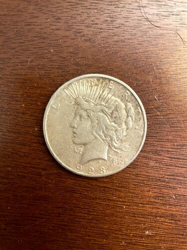 1923年 ピースシルバードル米国コイン - 流通品 - 画像参照 - リバティ - 90%｜WORLD RESOURCE【KING店】