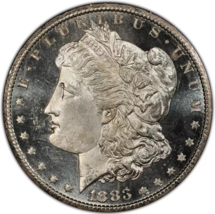 モルガン・ダラー 1883-CC、PCGS MS-63 ディープミラープルーフライク！CAC！カーソンシティ造幣局｜WORLD RESOURCE【KING店】