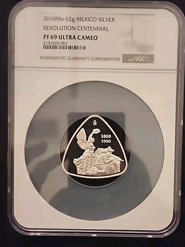 2010 62グラム 2オンス メキシコ 銀貨 革命100周年記念 NGC Pf 69 希少｜WORLD RESOURCE【KING店】