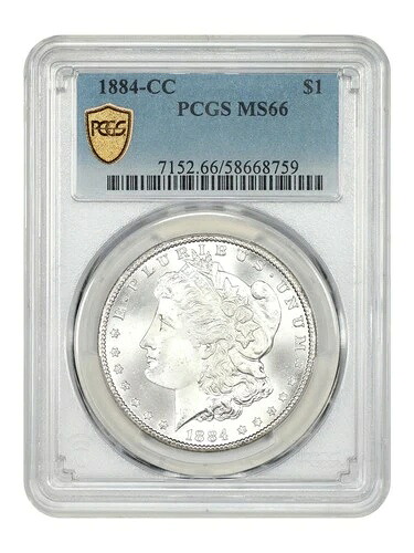 1884-CC $1 PCGS MS66 - モルガン・ダラー｜WORLD RESOURCE【KING店】