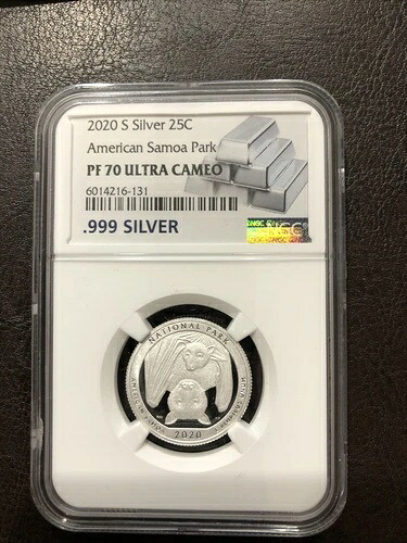 2020 S シルバー「アメリカ領サモア公園」NGC PF 70 ウルトラカメオ .999 シルバー｜WORLD RESOURCE【KING店】