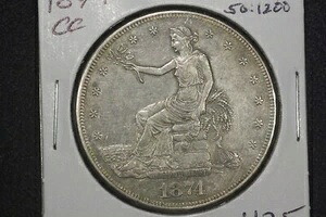 1874-CC 貿易ドル、XF/AU｜WORLD RESOURCE【KING店】 445,995円