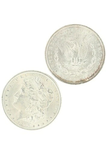 1898年 モルガン・ダラー BU 20枚ロール ブリリアント・アンサーキュレート・USAシルバー｜WORLD RESOURCE【KING店】