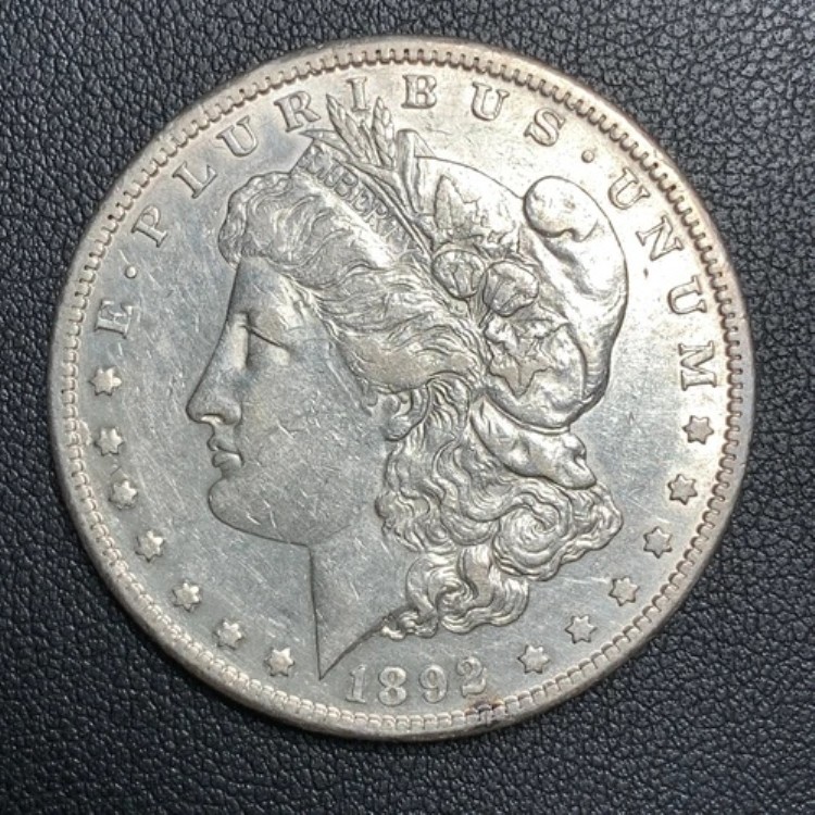 1892-S $ モルガン銀貨「ハイグレード」「希少日付」｜WORLD RESOURCE【KING店】