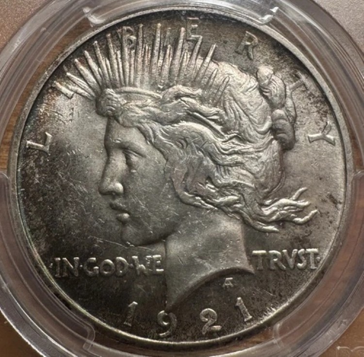 1921年ピースシルバーダラー - PCGS MS63｜WORLD RESOURCE【KING店】