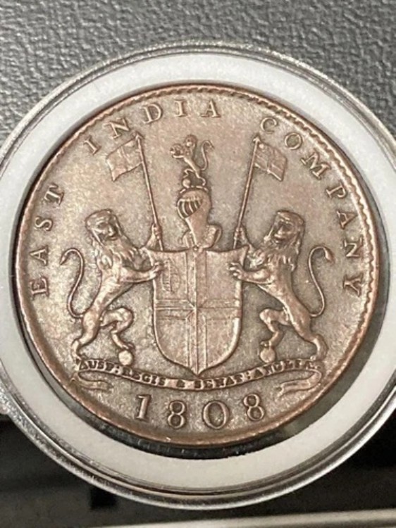 希少な状態 1808年 東インド会社 10現金 / 3｜WORLD RESOURCE【KING店】