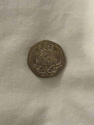 コレクターズレア 2006年 20ペンス硬貨 イギリス