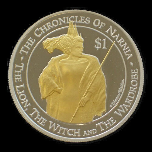 ニュージーランド - 2006 - 1オンス シルバー プルーフ - ナルニア国物語 - 白の魔女画像
