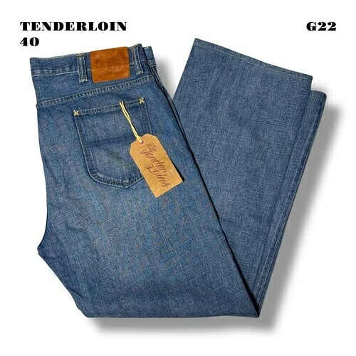 希少品 TENDERLOIN ライダースデニム インディゴブルー 40 #PGCFR0|WORLD RESOURCE【KING店】