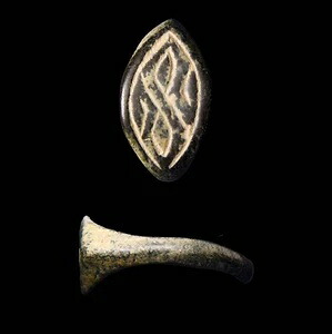 非常に希少な文字「S」のレギオン レギオ II サビナ アウグスタ 古代遺物 wCOA|WORLD RESOURCE【KING店】