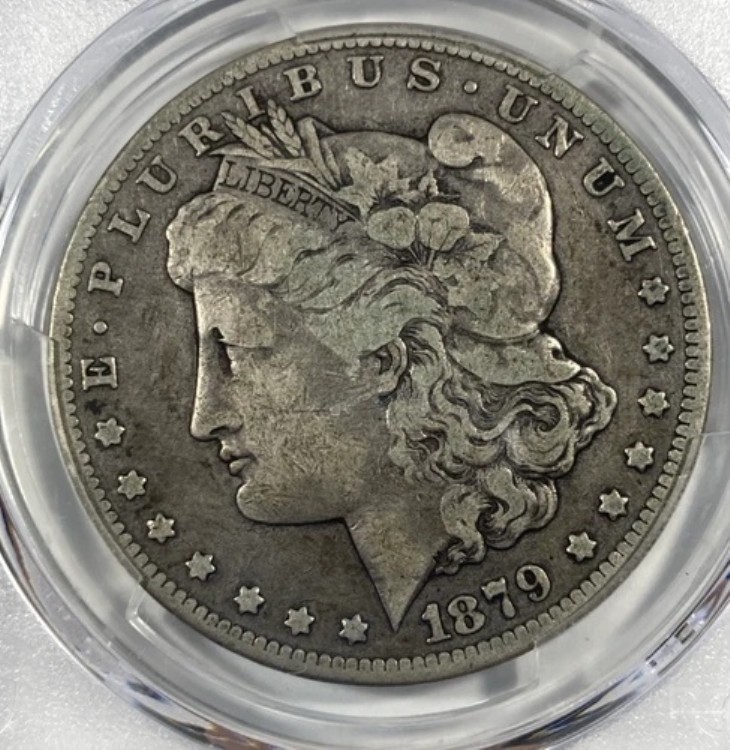 1879-CC モルガン銀貨 1.00ドル。PCGS VG 10 カーソンシティ。|WORLD RESOURCE【KING店】