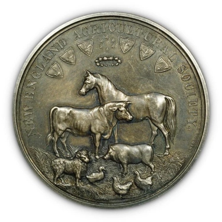 1913年 ニューイングランド農業協会銀メダル ジュリアンAM-53、ハークネスReg-35