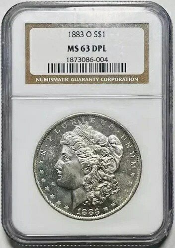 1883 O モルガン シルバーダラー NGC MS-63 DPL ディープミラープルーフ|WORLD RESOURCE【KING店】
