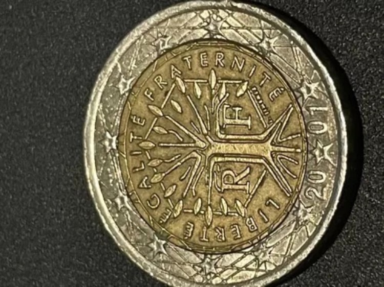 2ユーロ硬貨 フランス 2001年｜WORLD RESOURCE【KING店】