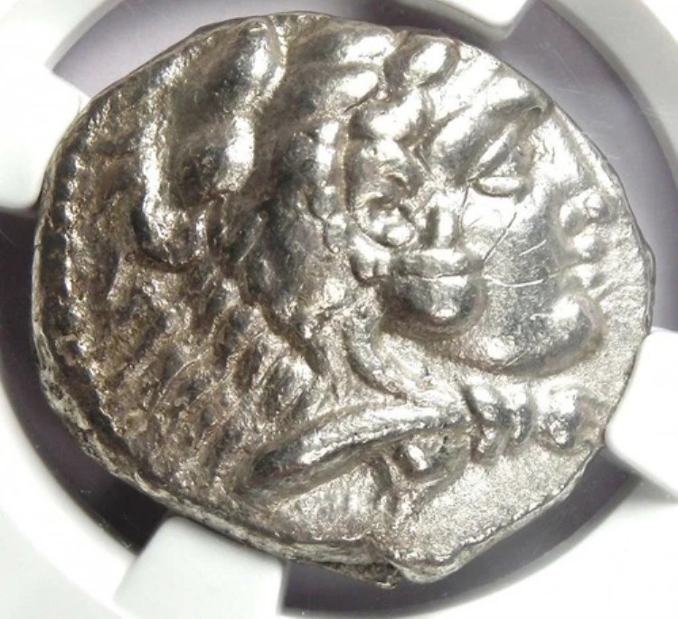 アレクサンダー大王3世 AR テトラドラクマ硬貨 紀元前336-323年 - NGC VF認定