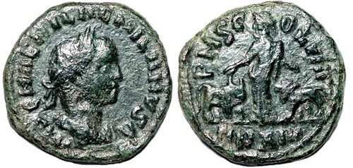 AEMILIANUS VIMINACIUM ブロンズ・セステルティウス レア-