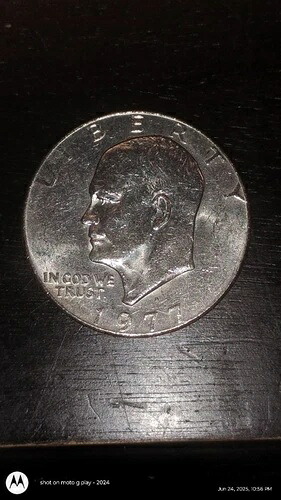 1977年ドルコイン「レア」D鋳造