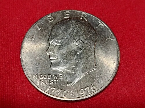 1776-1976 アイゼンハワー アメリカ建国200周年記念 - 自由の鐘/月 1ドル硬貨 - 希少