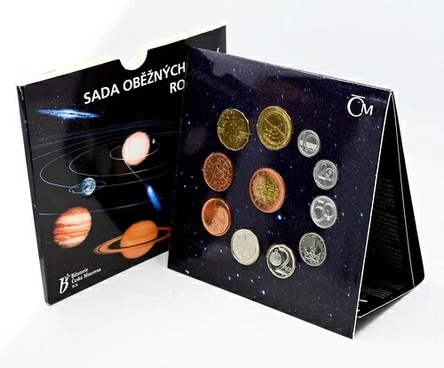 チェコ共和国 2000 年ミントセット コイン 11 枚「2000 年 - 宇宙」ミントパック、レア!｜WORLD RESOURCE【KING店】