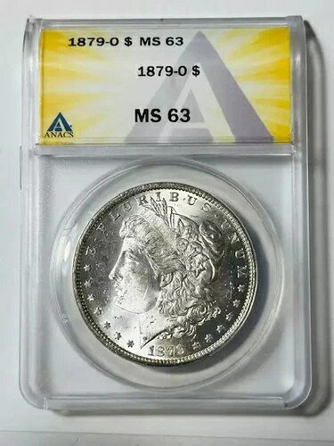 1879 O モルガン銀貨 ANACS MS-63｜WORLD RESOURCE【KING店】