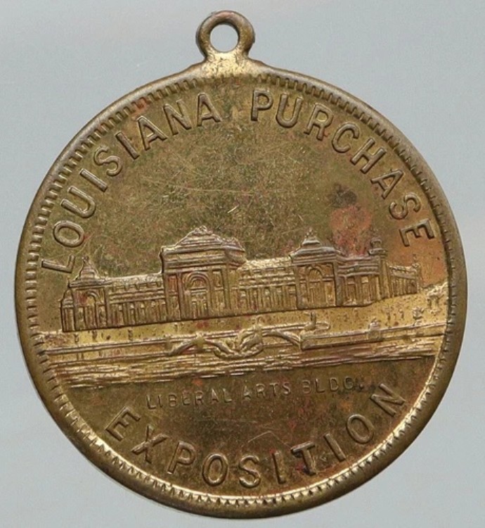 1903年 アメリカ合衆国 ルイジアナ購入博覧会 リベラルアーツビル 希少メダル i91843｜WORLD RESOURCE【KING店】 206,800円