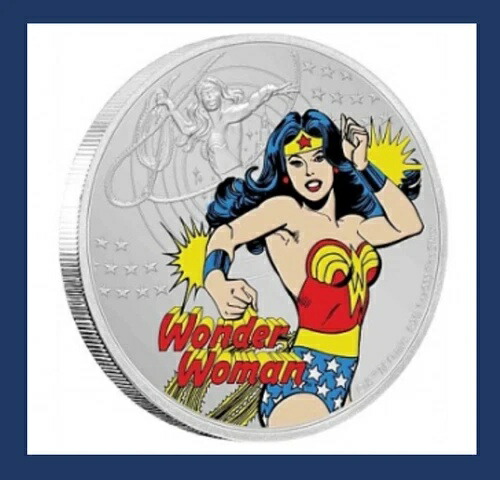 2020年 希少 ニウエ ジャスティス・リーグ 60周年記念 ワンダーウーマン DC JLA