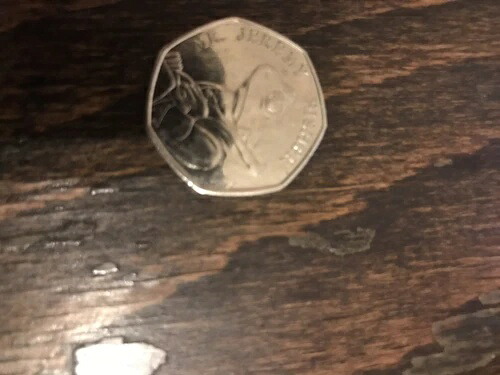 非常に珍しい50ペンス硬貨