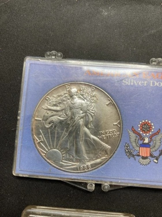 楽天市場】アメリカ 1ドル銀貨 1986年 1オンス 『プルーフ