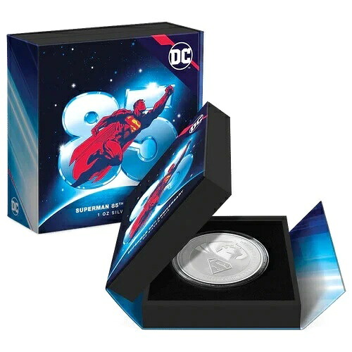 2023年 2ドル DC「スーパーマン85周年記念」1オンス銀貨 - 1938年のみ鋳造