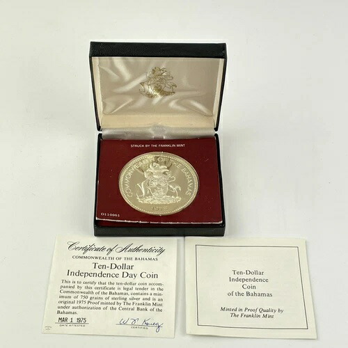 楽天市場】バハマ 1973年 10ドル銀貨：ASW：1.4795オンス : WORLD