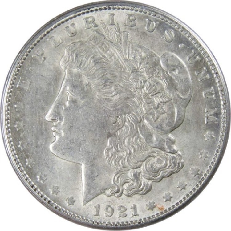 1921年 S モルガン ダラー AU 未流通 90% 銀 1ドル US コイン コレクターズアイテム