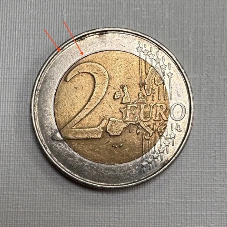 楽天市場】1999年ベルギー50セントユーロ硬貨 - 造幣局エラー