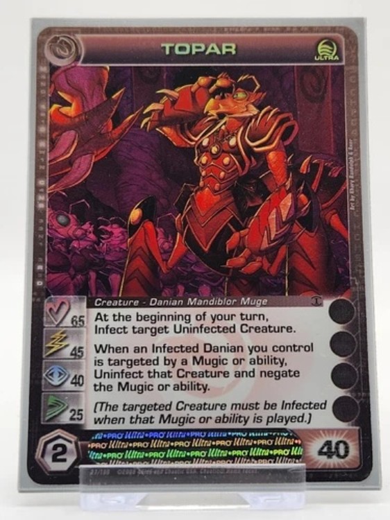 Chaotic TCG: Topar Turn Of The Tide 1st Edition ウルトラレアクリーチャー