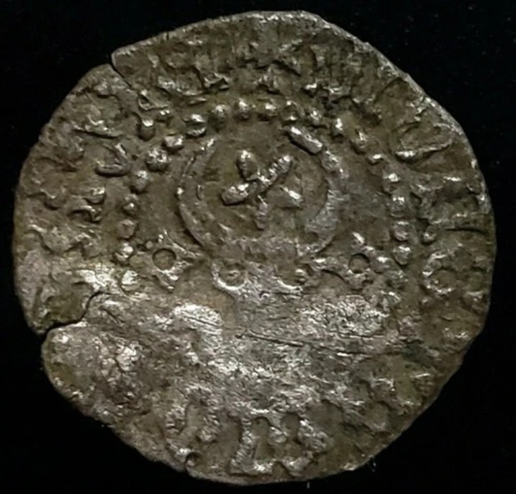 ステファン・チェル・マーレ、イシュトヴァーン大王（1457-1504年）。銀貨。モルドバ。タイプ1B