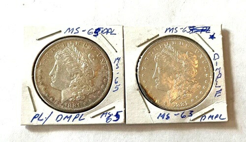 2- 高級1881-Sモルガン銀貨