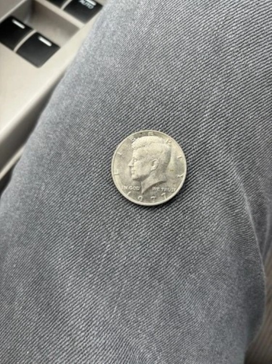 希少な1977年ケネディ50セント硬貨