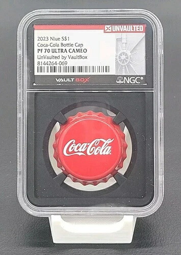 楽天市場】コカ・コーラ ボトルキャップ 金貨 8ドル ニウエ 2025年