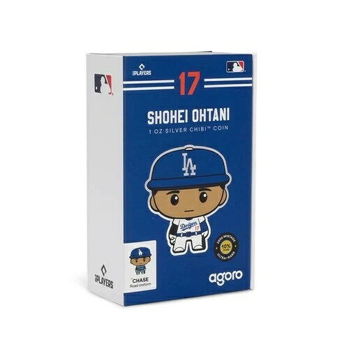 2025 ニウエ 1 オンス シルバー $2 MLB プレーヤーズ チビ シリーズ: 大谷翔平 #843 ホームジャージ