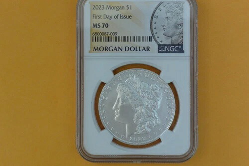 2023年 モルガン・ダラー 1ドル NGC MS70 初日発行