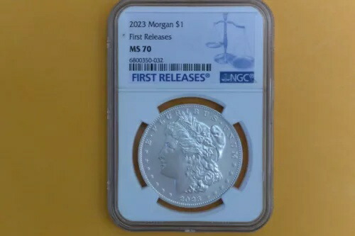 2023年 1ドルモルガン・ダラー初公開 NGC MS70