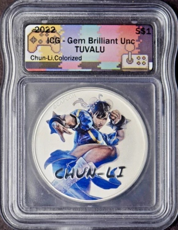 2022年　ツバル　チュンリー銀貨　1オンス　1枚　春麗 item-014584-830.jpg