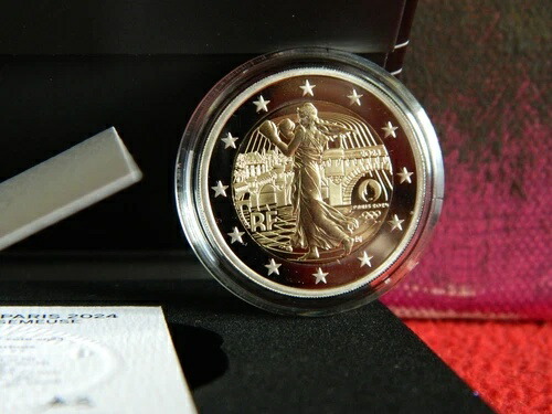 楽天市場】2ユーロ硬貨 フランス 2024年「パリオリンピック