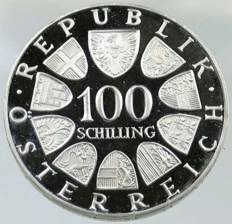 楽天市場】オーストリア インスブルックオリンピック50シリング銀貨