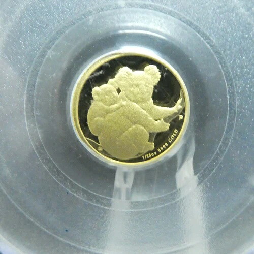 2008年 P オーストラリア ゴールド コアラ 5ドル PCGS ジェムプルーフ DCAM ファーストストライク 1/25オンス .9999｜WORLD RESOURCE【KING店】