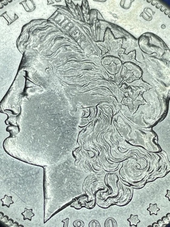 1890-S 1ドルモルガン銀貨