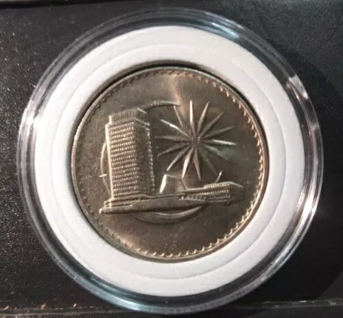 1986年マレーシアRM1コイン