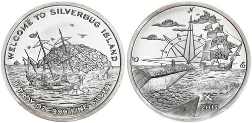 アメリカ 1 Troy Oz 2015 シルバーバグアイランドSt 119854へようこそ